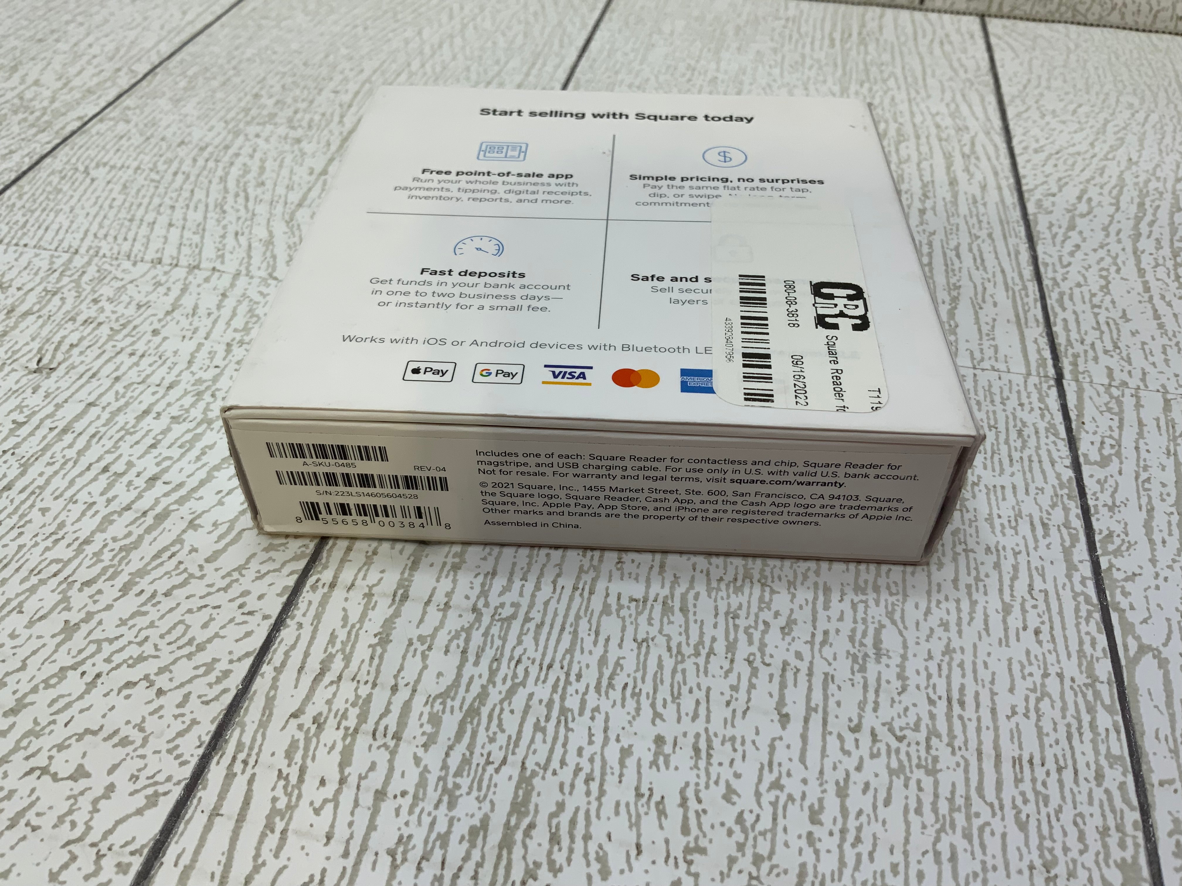 Square Reader for contactless and chip (7948039291118)